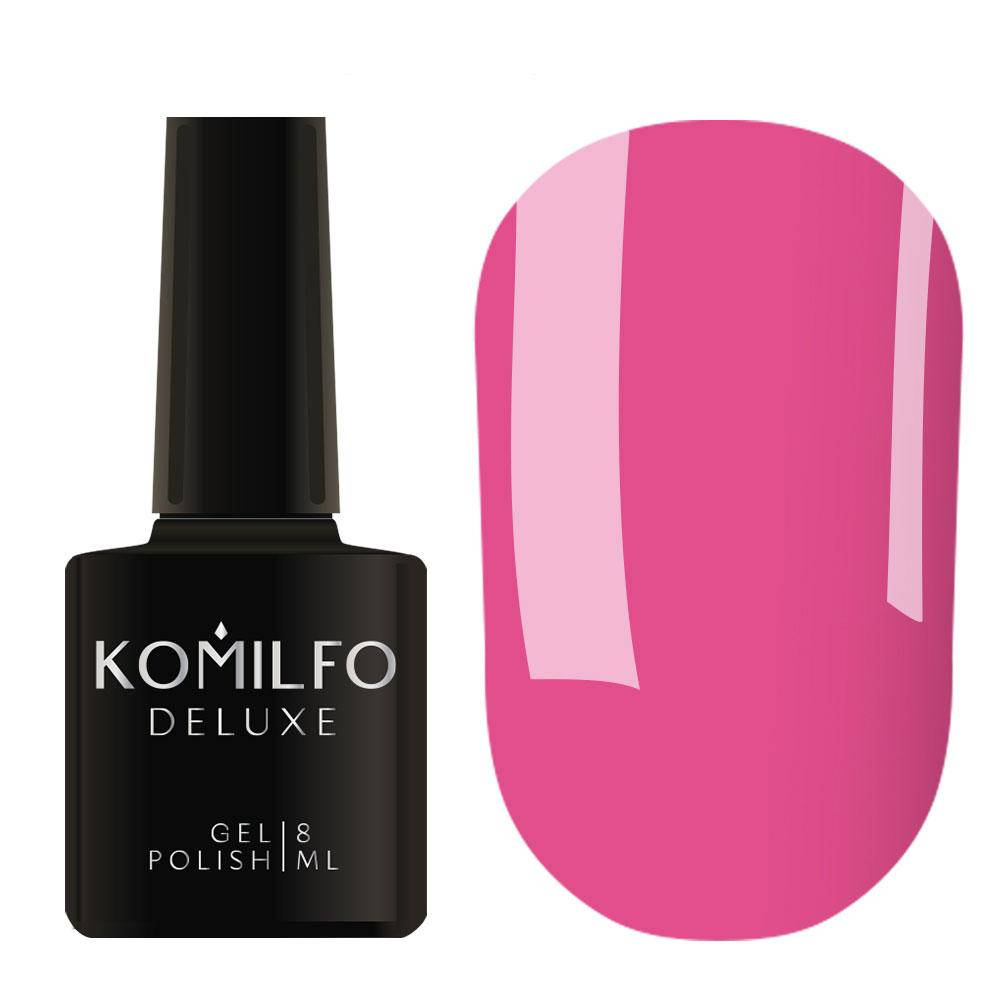 

Гель-лак Komilfo Deluxe Series №D051 (розовый барби, эмаль), 8 мл