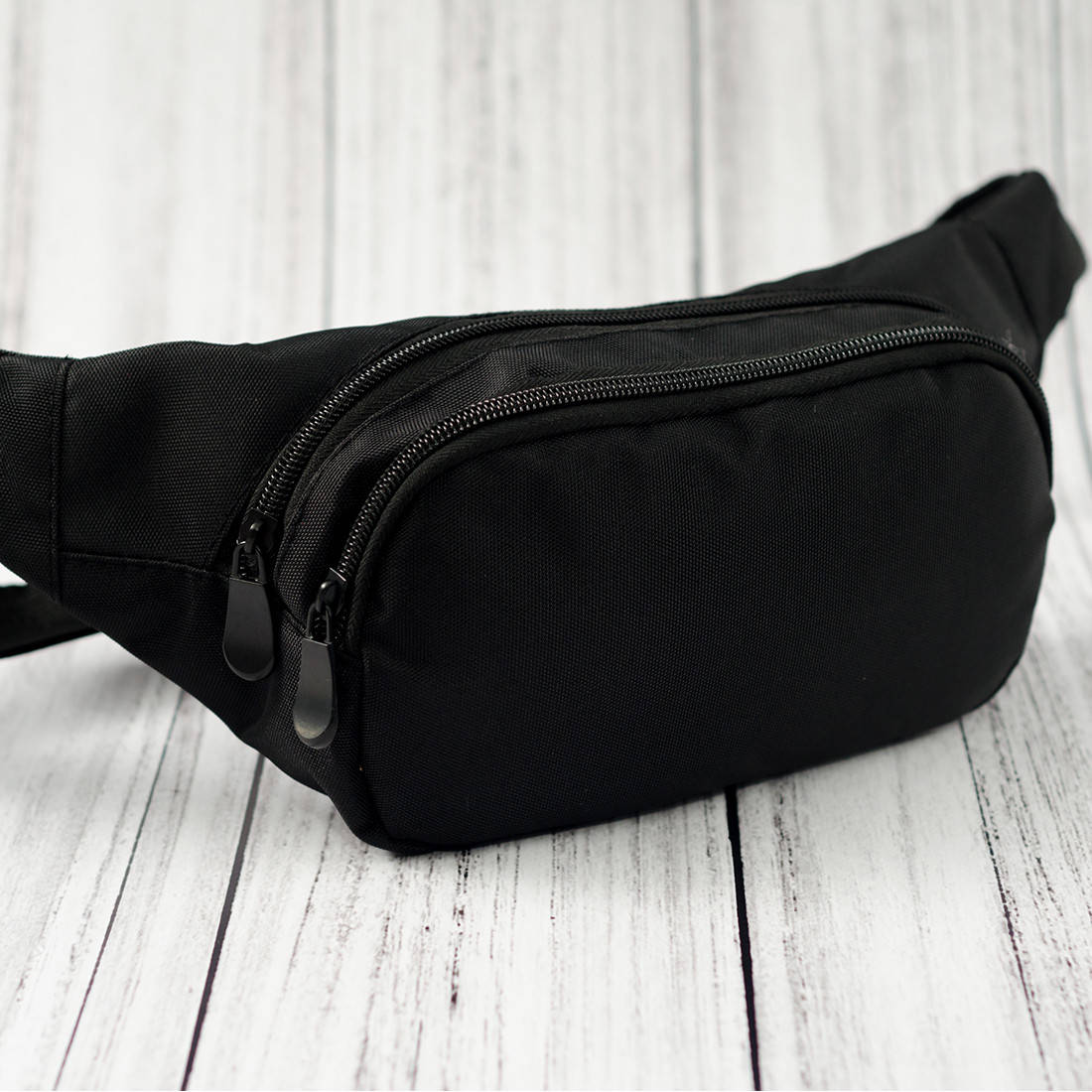 

Поясная сумка бананка Cometa all black, Черный