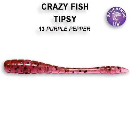 

Съедобный силикон Crazy Fish Tipsy 2" 9-50-13-4 креветка