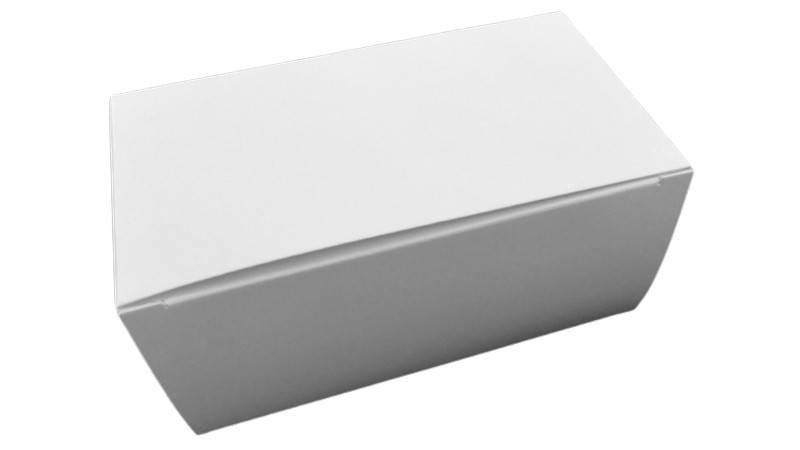 

Картонная бумажная коробка белая 115*62*54мм (17987), Белый