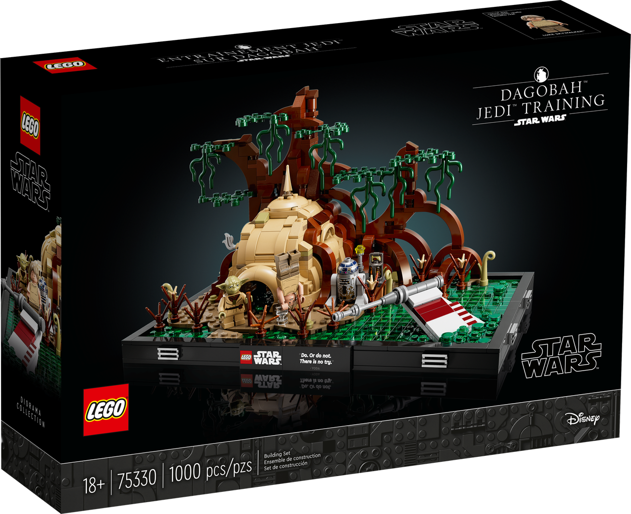 

Конструктор LEGO Star Wars Обучение джедая на Дагобе (75330)