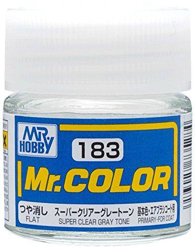 

Прозрачный с Серым Оттенком полуматовый. 10МЛ. MR.COLOR C183