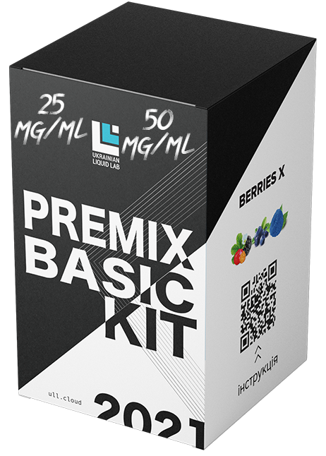 

Premix Basic Kit Berries X Salt 30 мл. 50 мг/мл