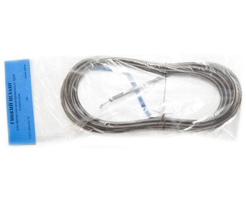 

Трос для прочистки труб 8 мм 4 метра KF-0008