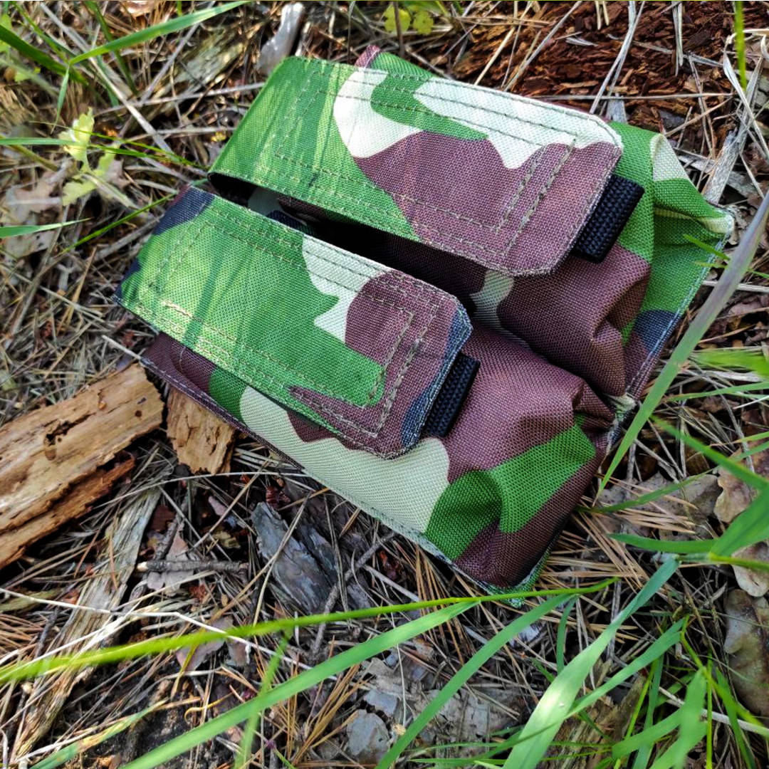 

Двойной магазинный подсумок EMP-1 Woodland