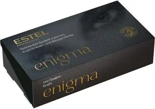 

Краска для бровей и ресниц графит Estel Enigma