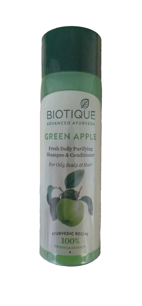 

BIO GREEN APPLE SHAMPOO (120ML) BIOTIQUE, ШАМПУНЬ БИО ЗЕЛЕНОЕ ЯБЛОКО