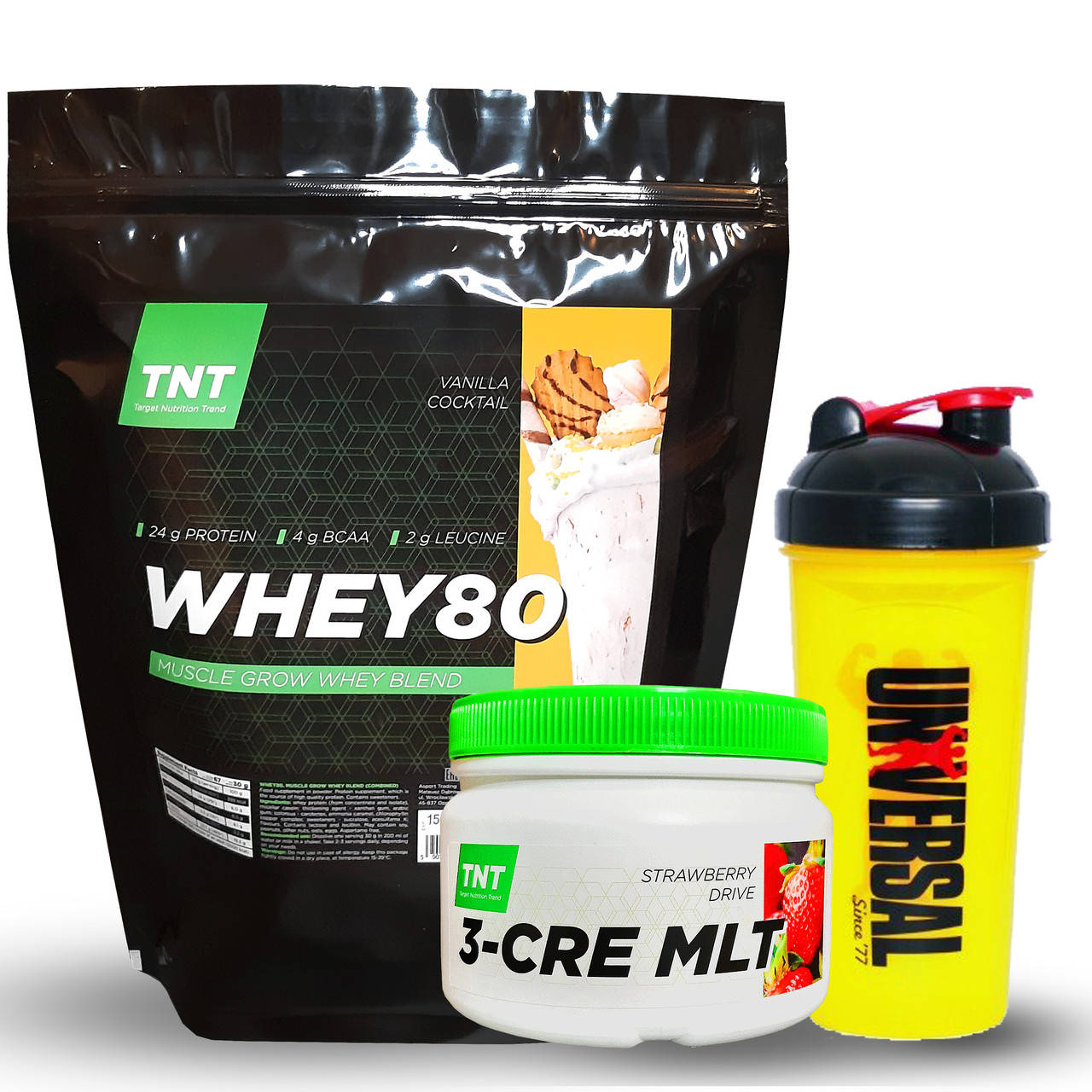 

Оптимальный комплект для роста мышц для эктоморфа на месяц Протеин+ креатин + шейкер в подарок Польша