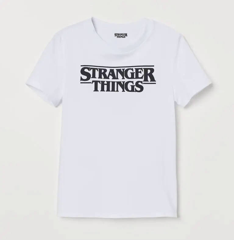 

Белая футболка Stranger Things (Очень странные дела) белые футболки унисекс (мужская, женская, детская)