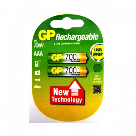 

Аккумулятор GP ААА 700mAH (2шт)