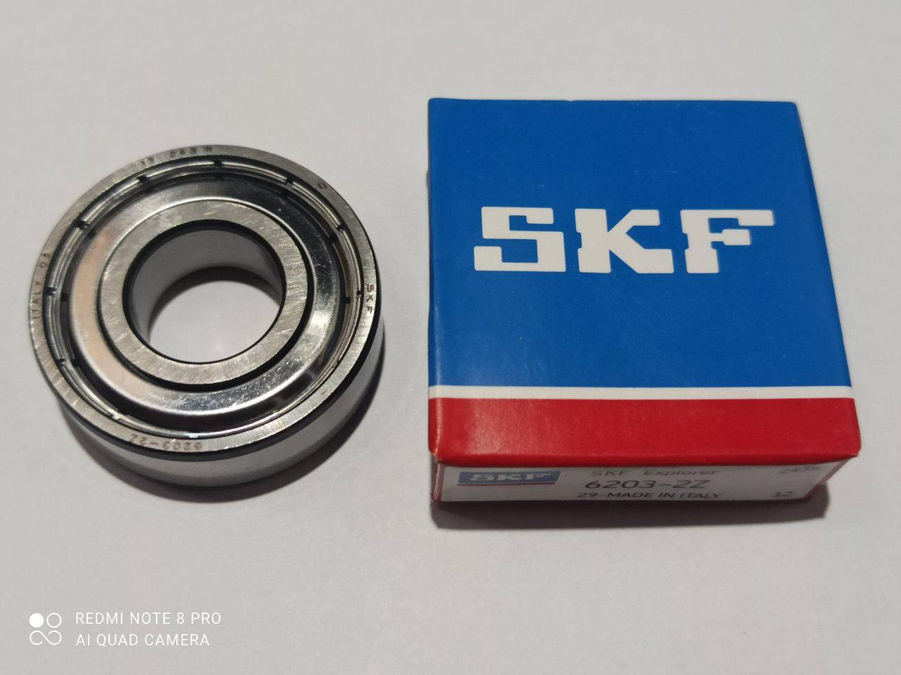 

Подшипник стиральной машинки SKF 6203 ZZ (SKF 203 ZZ) BB10723EE