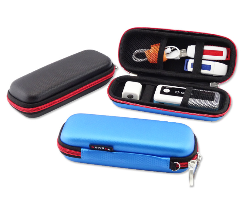 

Органайзер / футляр / пенал жёсткий GUANHE GH1517 (180 * 70) для регистратора проводов SD карт и пр. гаджетов, Черный