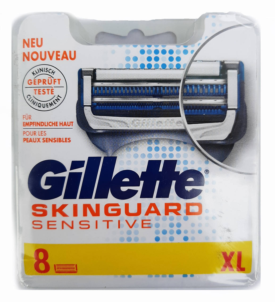 

Сменные кассеты Gillette Skinguard (8шт) Европа