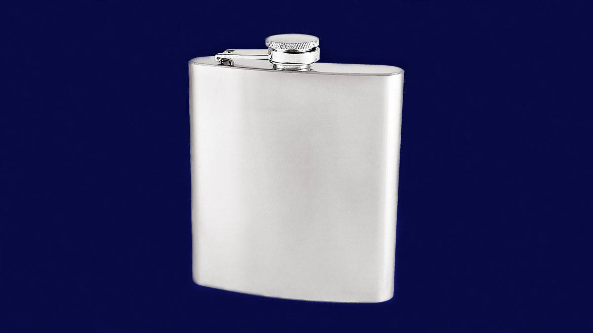 

Металлическая фляга 270 мл 9 oz (9А)