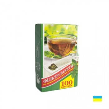 

Фильтр пакет уп, 100 шт оранж для L чайника ** 100 (шт.)