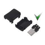 

Штекер microUSB, черный