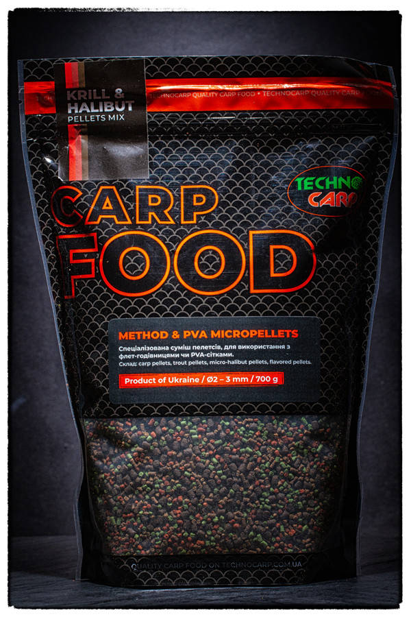 

Стик-микс Method & PVA Micropellets Krill & Halibut 700g