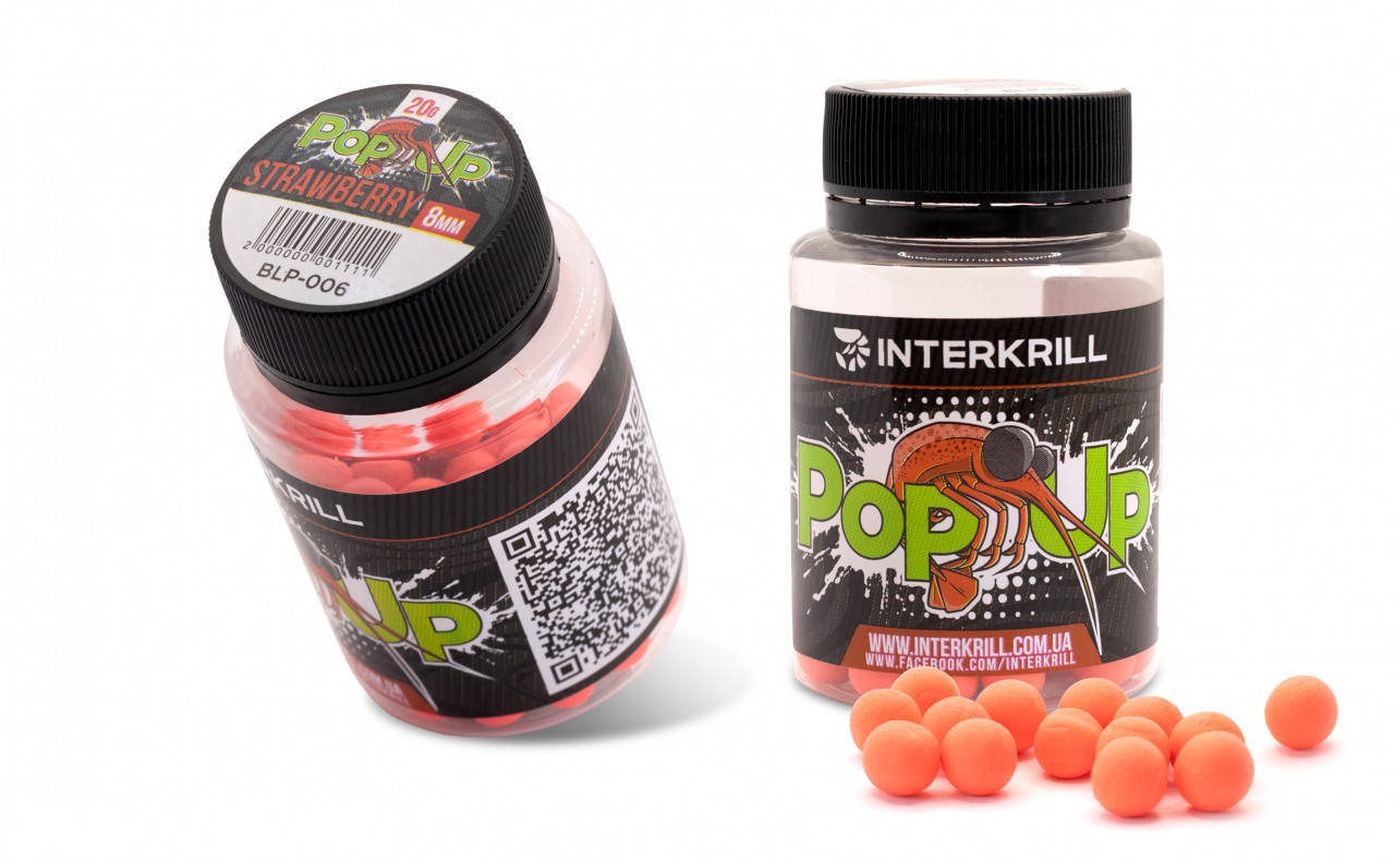 

Поп-апы КРИЛЬ-КЛУБНИКА 8мм 20г