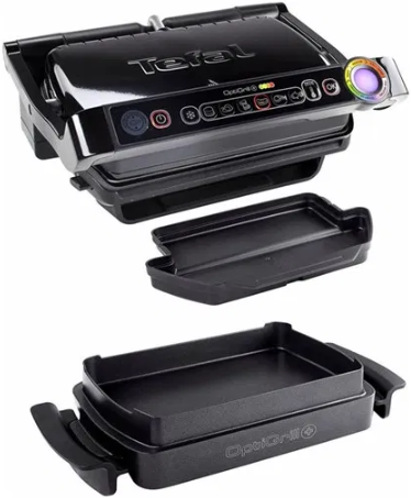 

Электрогриль прижимной Tefal OptiGrill+ GC7148 (гарантии 12 мес.)
