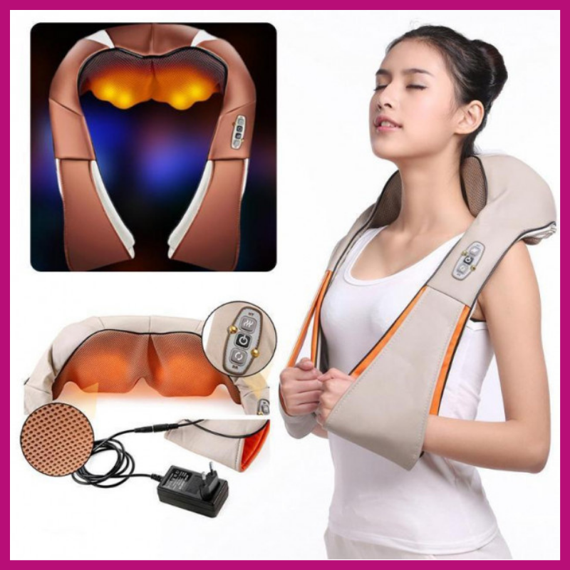 

Массажер роликовый для шеи плеч с подогревом Массажер для спины Массажер для поясницы