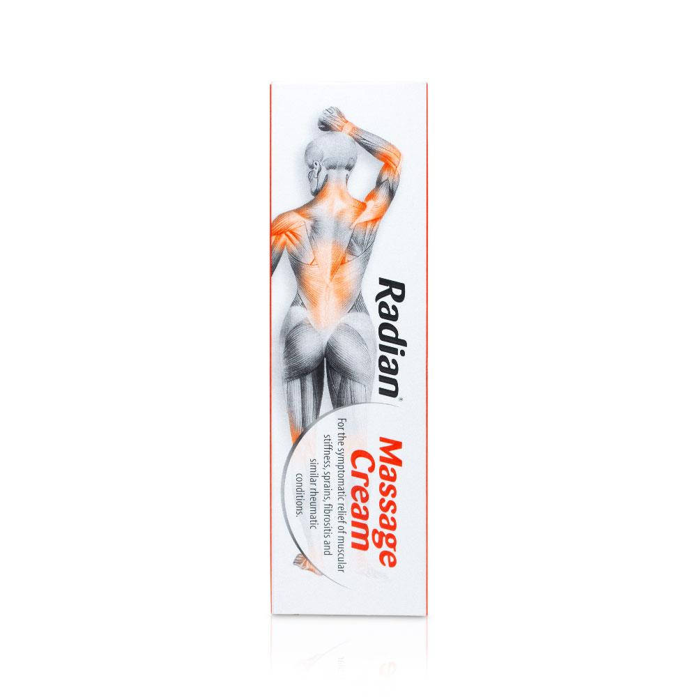 

Radian Massage cream Радиан мазь при болях в суставах 40 грамм Великобритания Оригинал