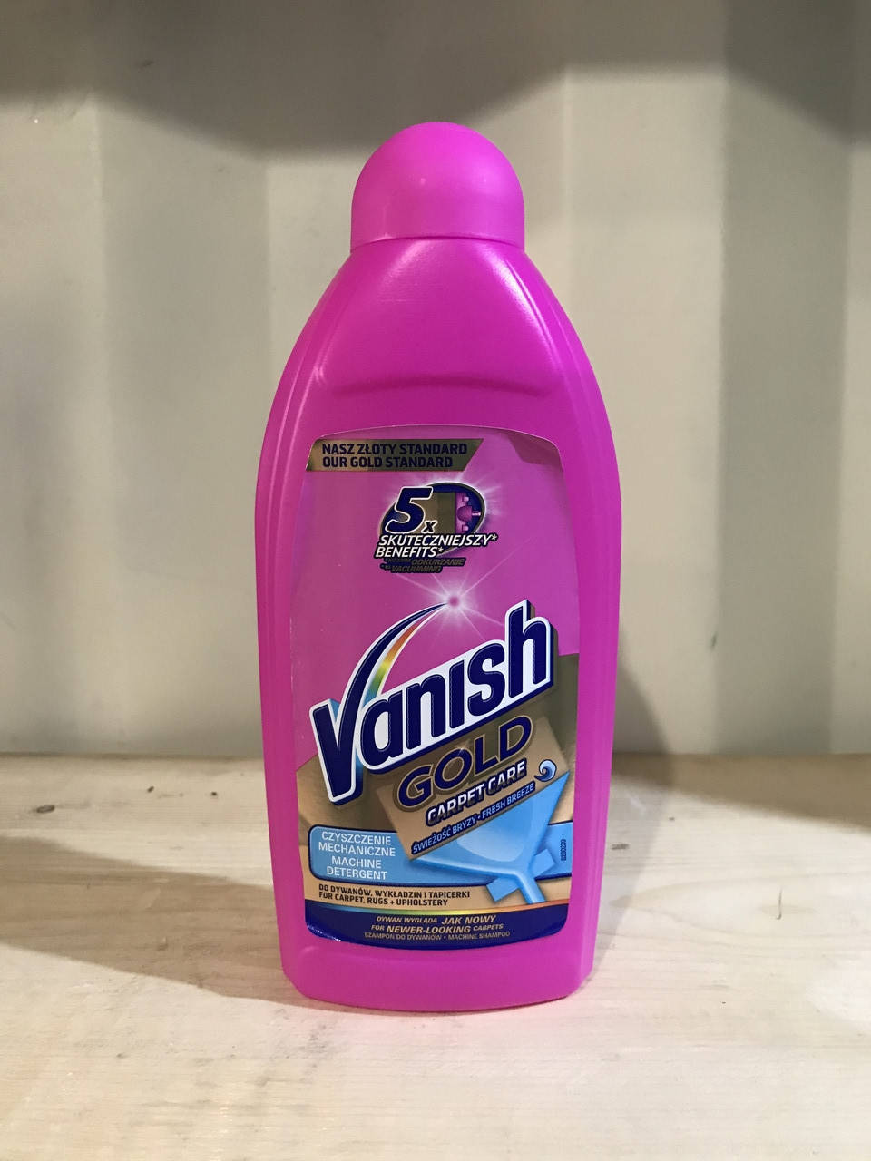 

Vanish Gold для ручного чищення килимів, 500 мл