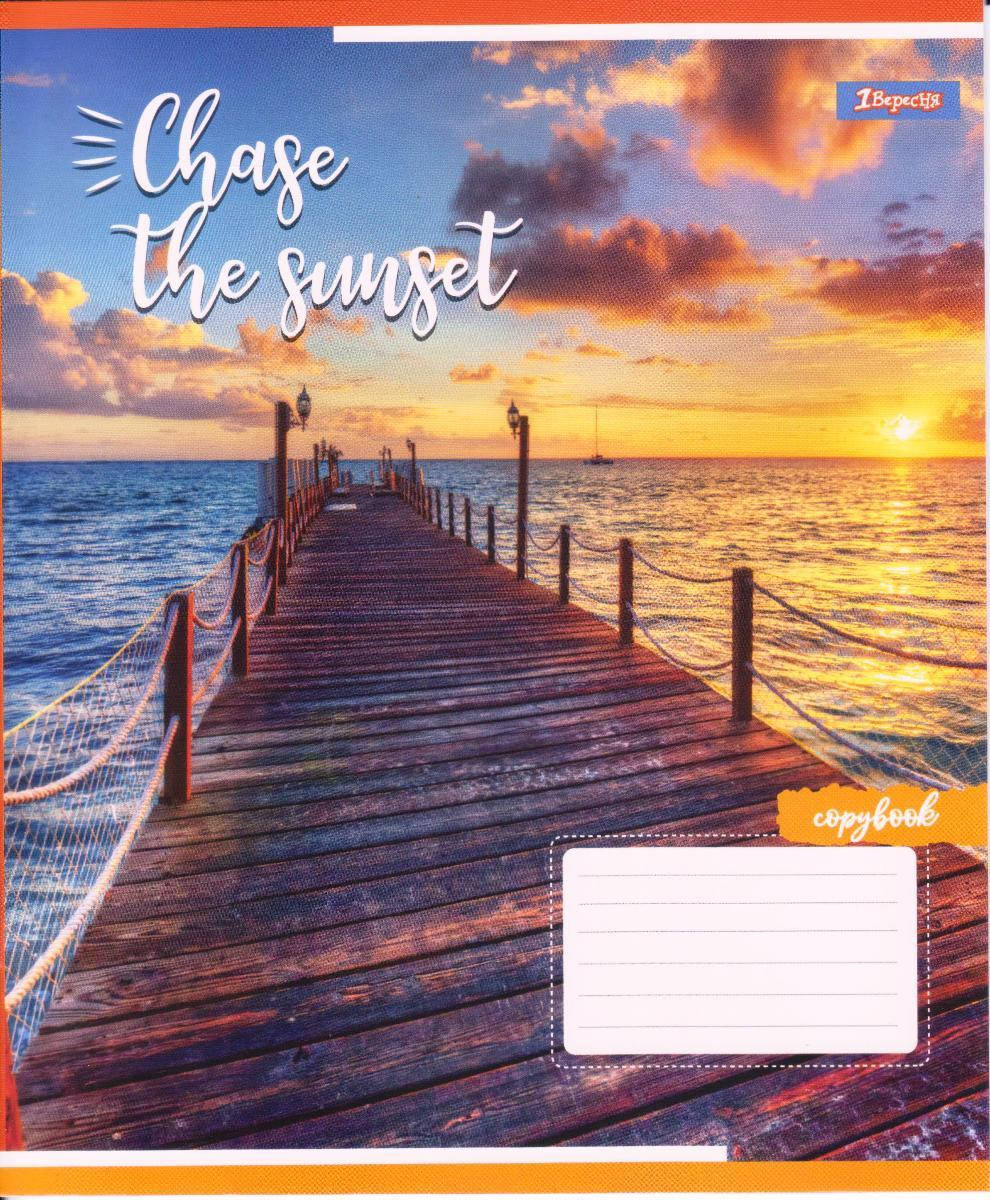 

Тетради 24 листа клетка "Chase the Sunset" 764578