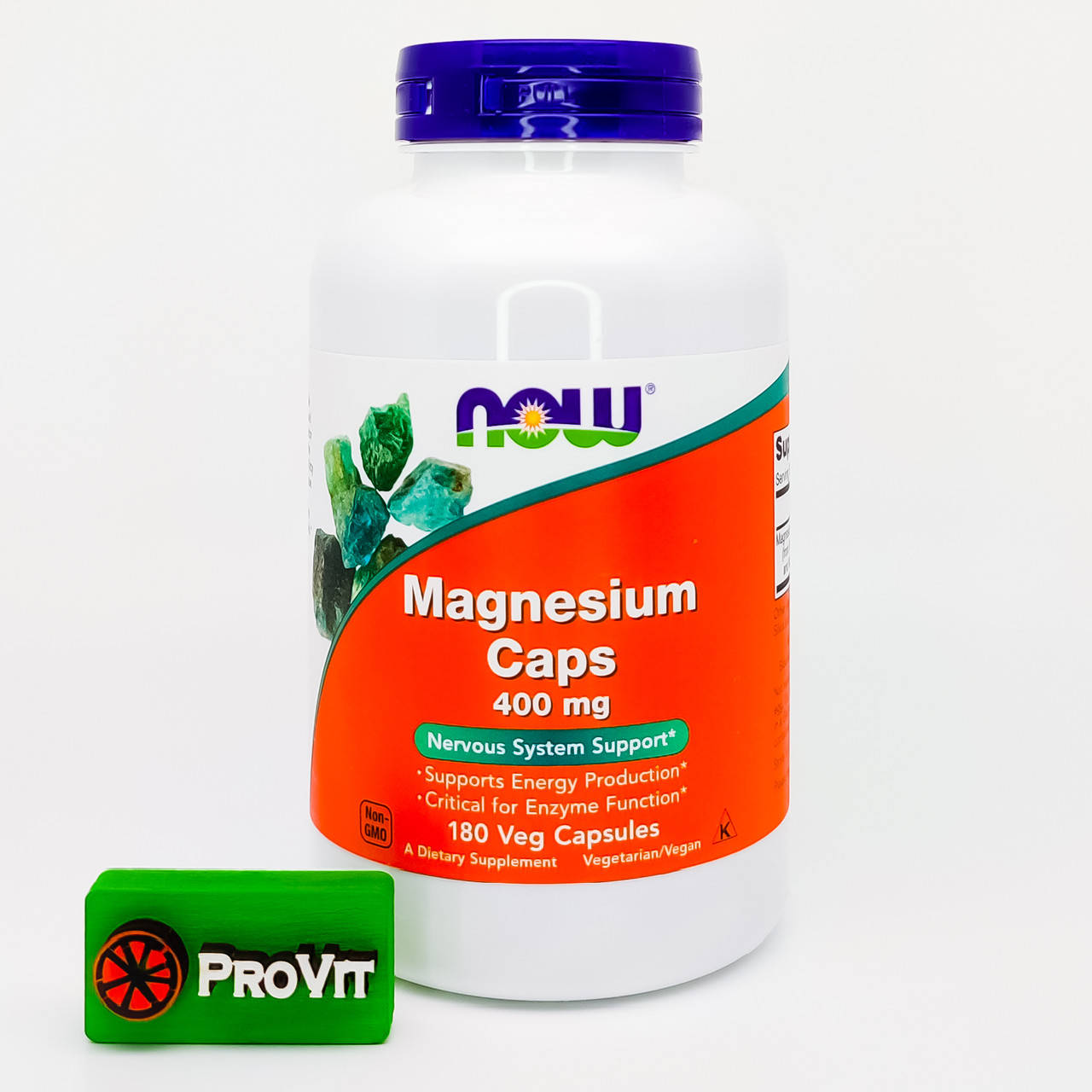 

Магний США!! Now Foods Magnesium 400 мг 180 кап.