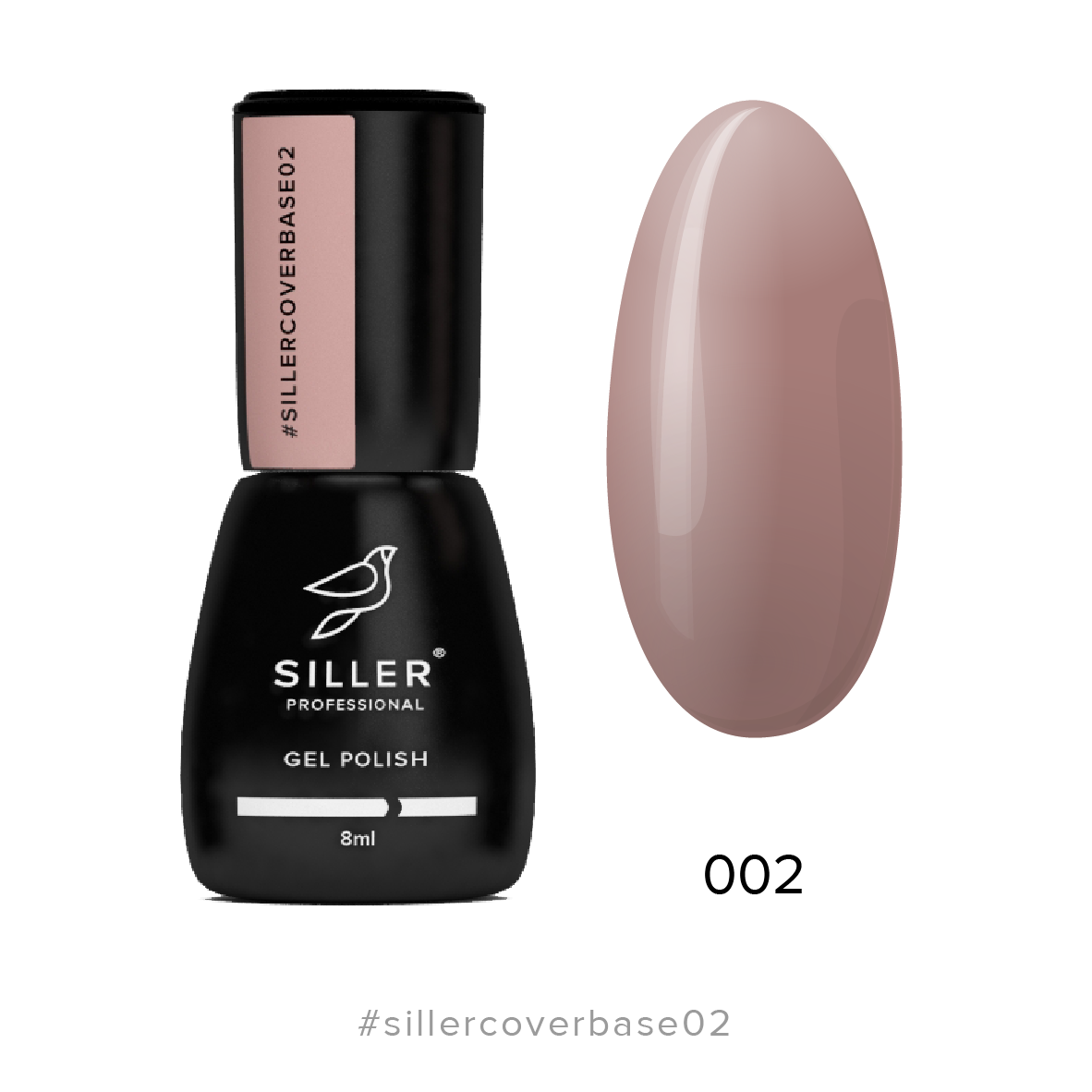 

Siller Cover Base № 02 - камуфлирующая база, 8 мл