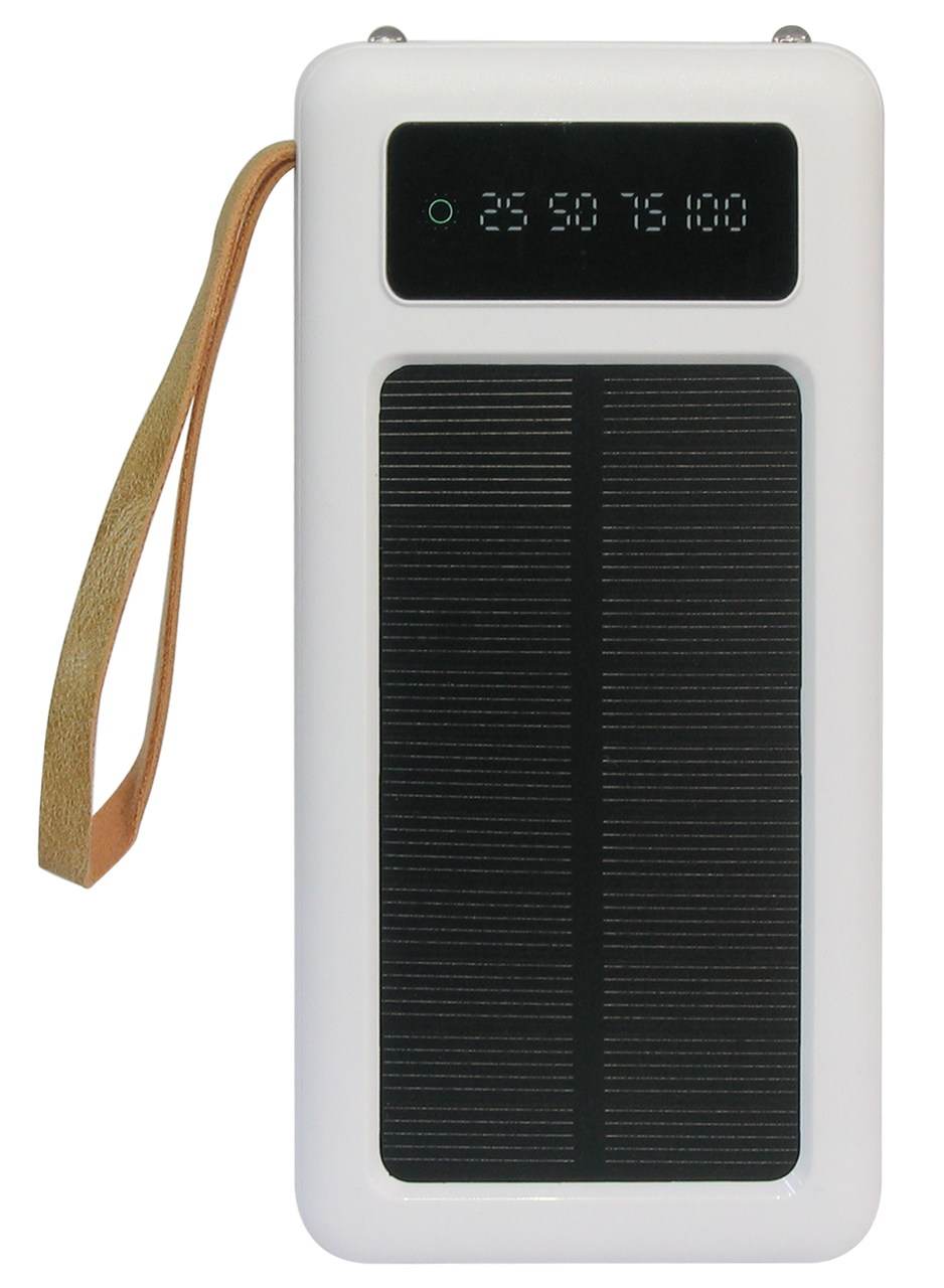 

Пауэрбанк с зарядкой от солнца Energia Solar Power Bank RW-9015 20000 mah White ПРЕДОПЛАТА 100%