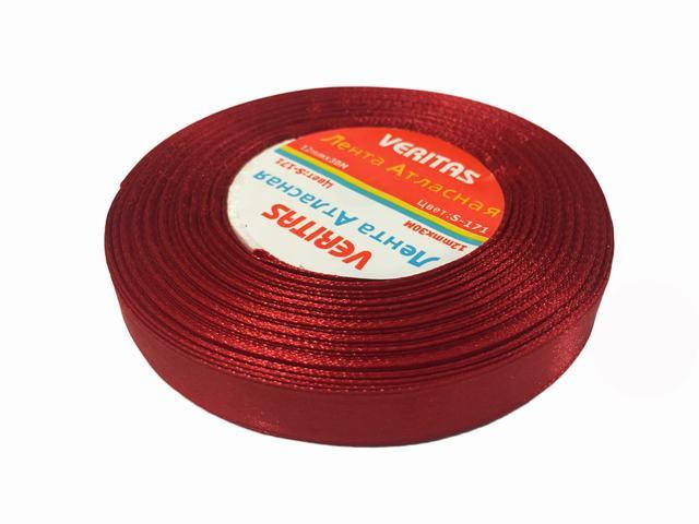 

Лента атласная 12 мм красный 171
