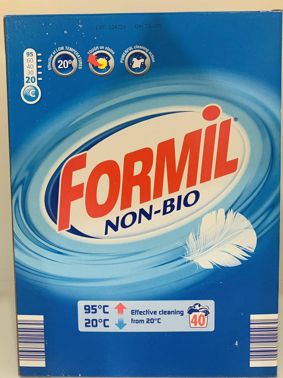 

Стиральный порошок Formil Non Bio делікатний 40 ст 2.6 кг