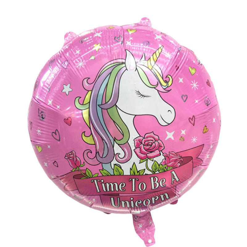 

Фольгированный шар круг Time to be a Unicorn 18" Китай
