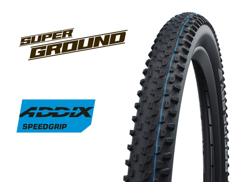 

Покришка Schwalbe Racing Ray 29x2,25 Evolution ADDIX SpeedGrip Super Ground SnakeSkin