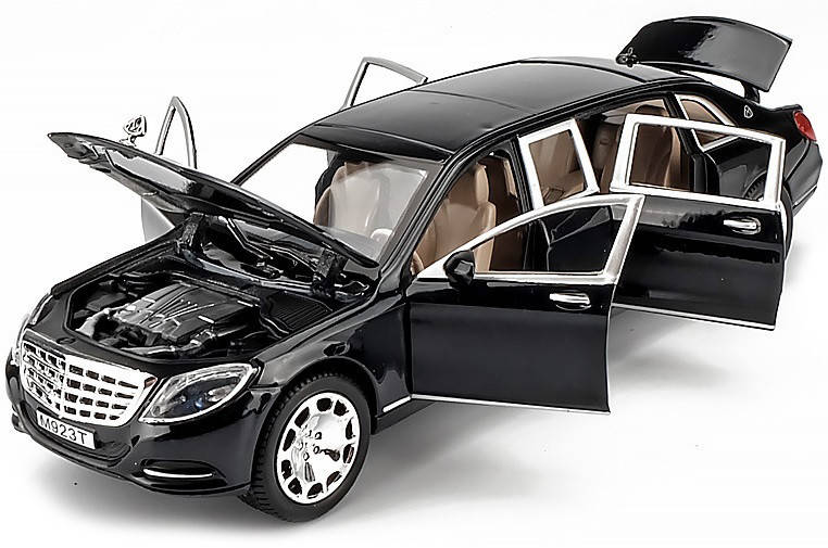 

Машинка Металлическая Mercedes Benz Maybach, Черный