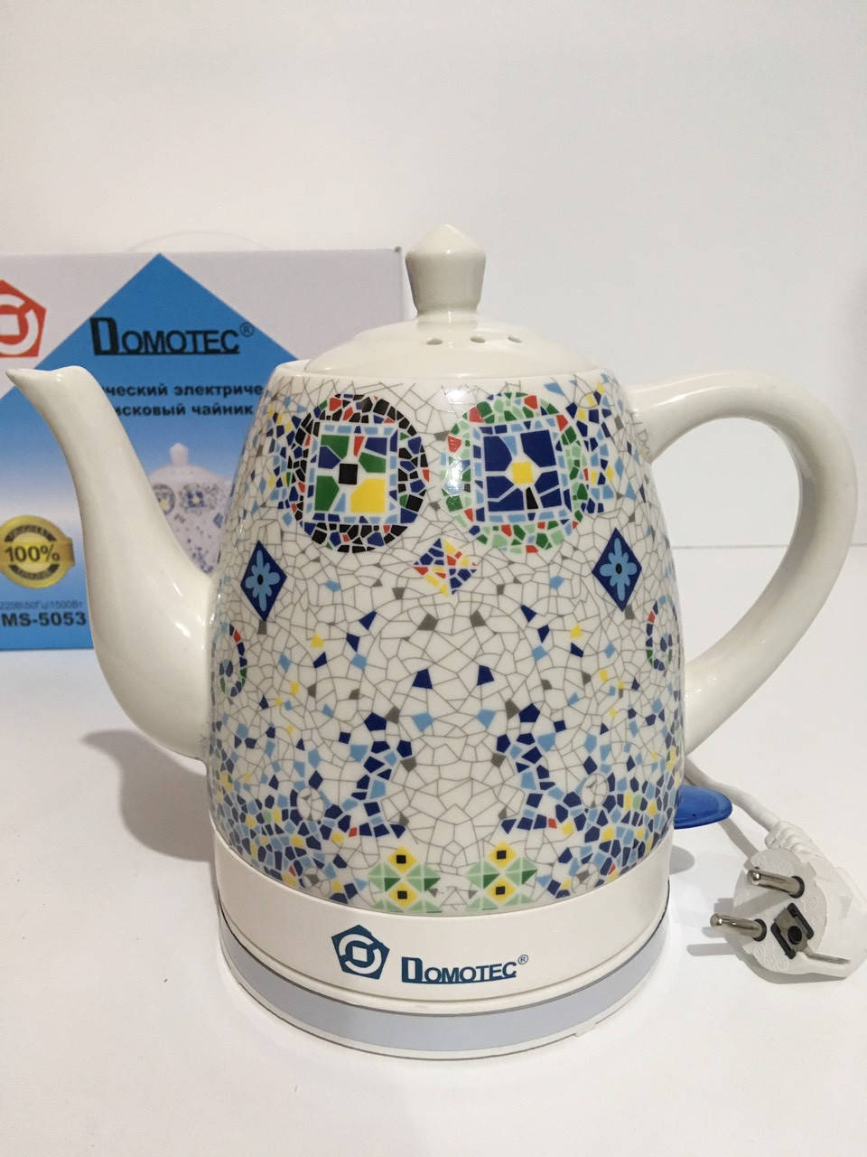 

Керамический электрочайник дисковый Domotec MS 5056 1,7 л 1500 Вт