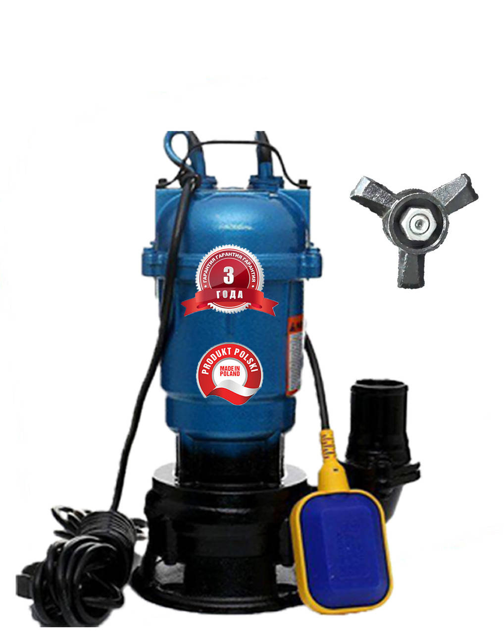 

Фекальный насос дренажный FORWATER (AKWA PUMPS) WQD 2.5 13-18 с ножом гарантия 3 года