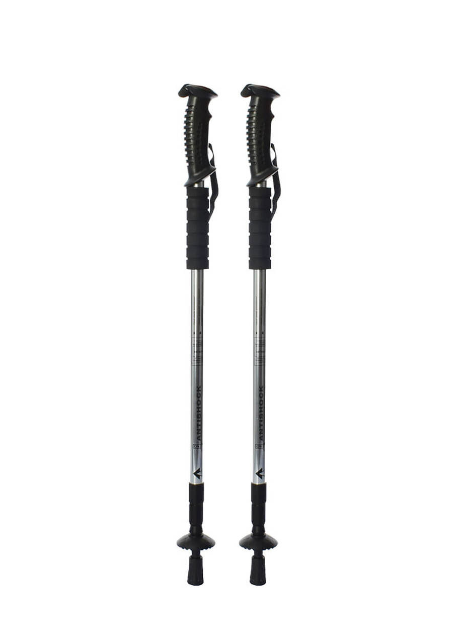 

Трекинговые палки Antishock 65-135 см Cеребристый