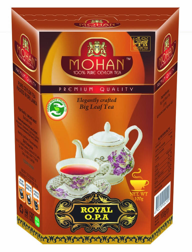 

Чай черный Королевский опа крупнолистовой Mohan