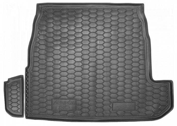 

Коврик в багажник Audi 80 B4 1991-1996 седан Avto-Gumm, Черный