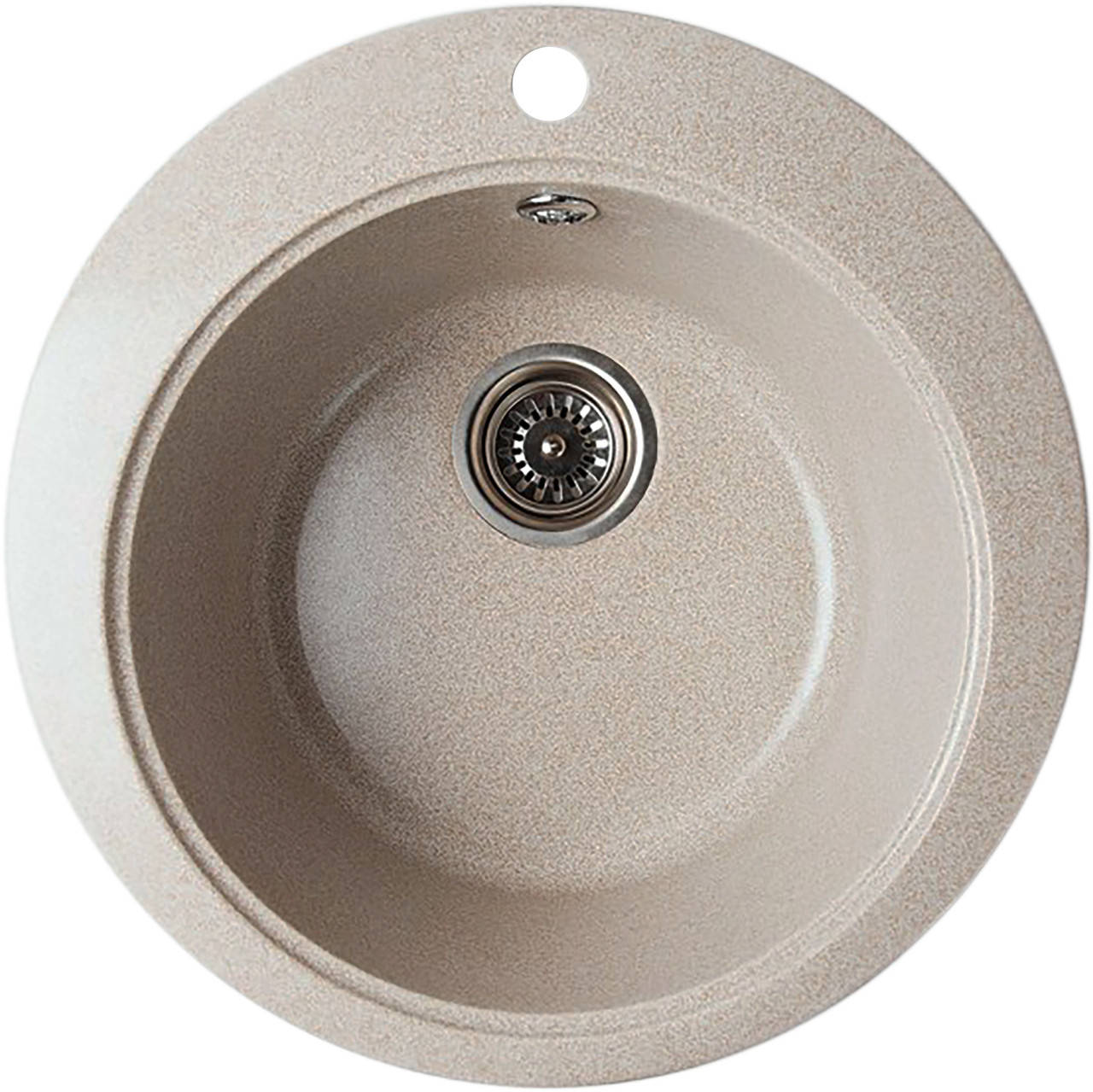 

Гранитная кухонная мойка Valetti EcoLine модель №2 бежевая 475, Бежевый