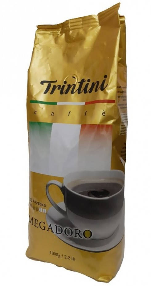 

Кофе в зернах Trintini Megadoro 100% арабика 1 кг