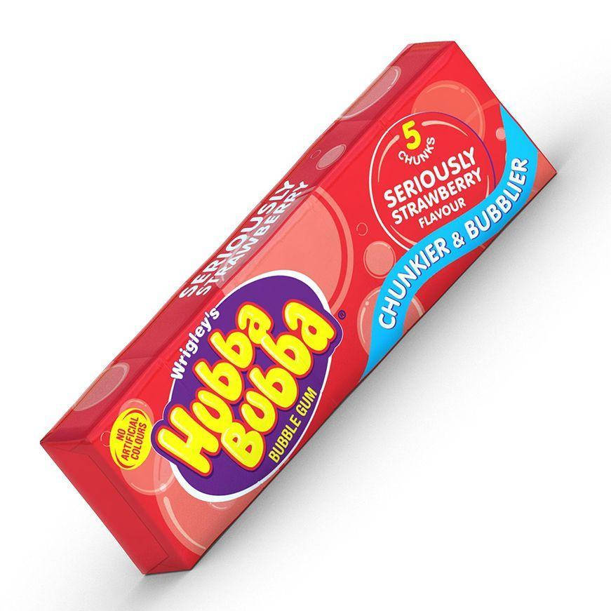 

Жевательная резинка Hubba Bubba со вкусом клубники 35 г