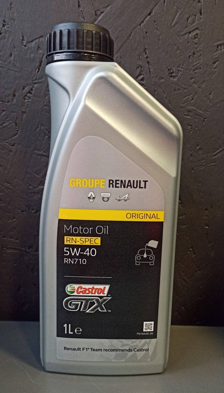 

Моторне масло Castrol GTX RN 5W-40 RN710 7711943691