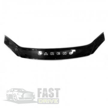 

ДЕФЛЕКТОР КАПОТА, МУХОБОЙКА KIA CARENS 2002–2006 VIP TUNING