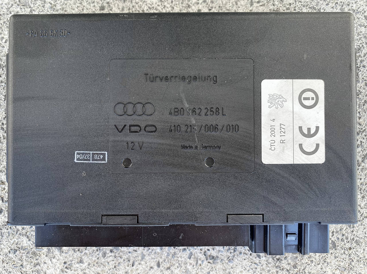 

Блок управления центральным замком Audi A6 C5 (4B) 4B0962258L