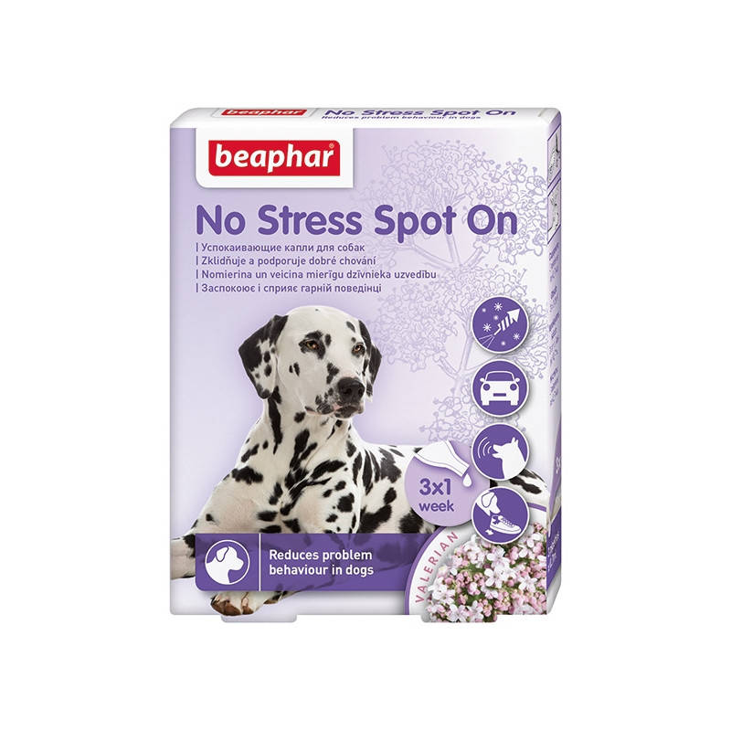

Капли Антистресс для собак (NO STRESS SPOT ON DOG) Беафар / Beaphar