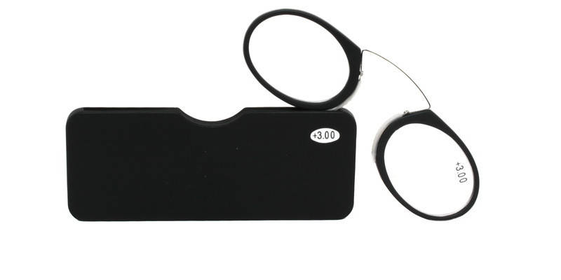 

Портативное пенсне с диоптриями и с футляром от +1 до +3,50 Унисекс Новинка 2022