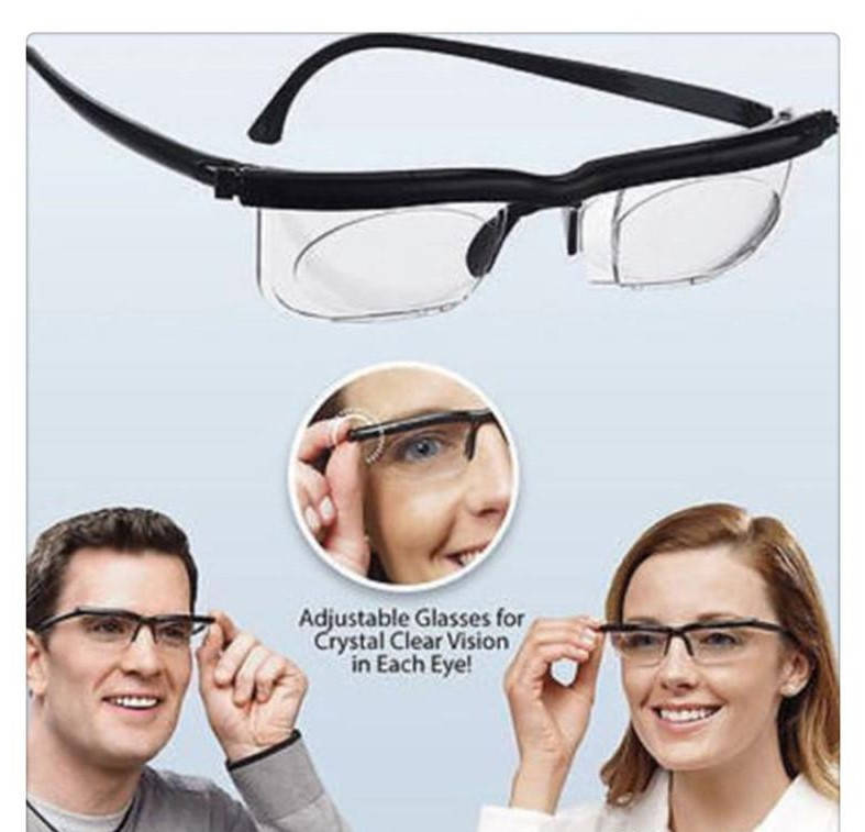 

Очки с регулировкой линз Dial Vision от -6D до +3D