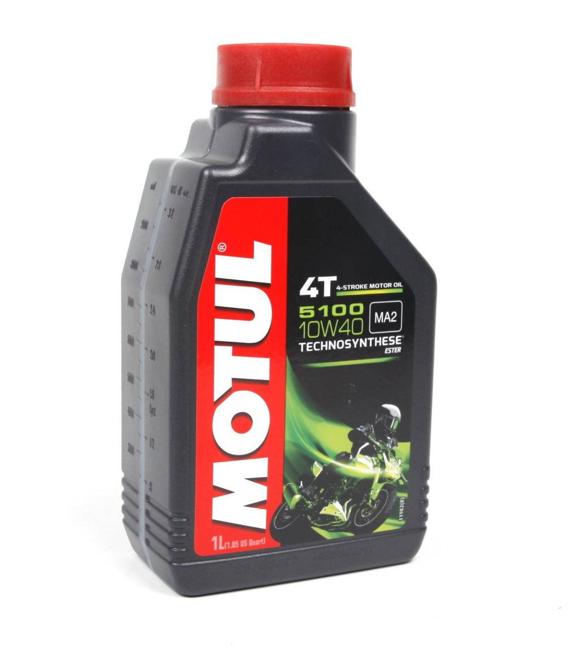 

Масло Moto 5100 4T Technosynthese 10W40 1л MOTUL